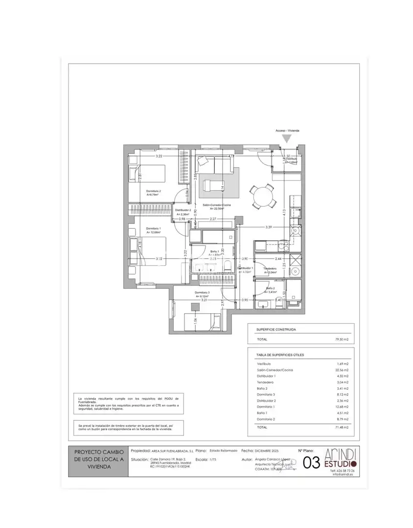 Appartement avec ascenseur à vendre à de Zamora, imagen 27