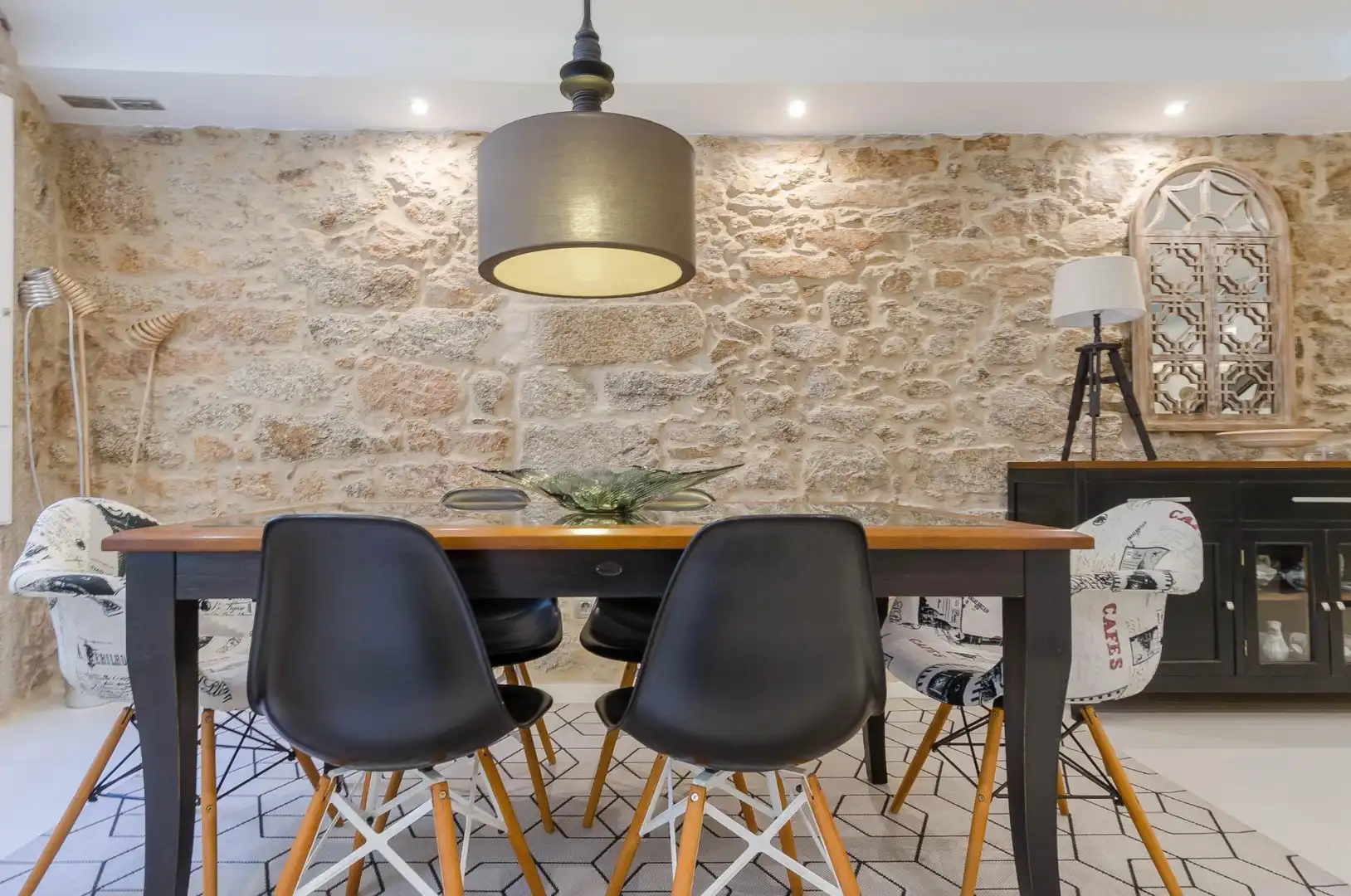 Dining room of Houses for sale in A Coruña Capital   with Heating and Alarm