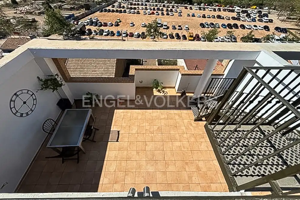 Terrassa de Àtic de lloguer en Valencia amb Aire condicionat, Calefacció i Terrassa