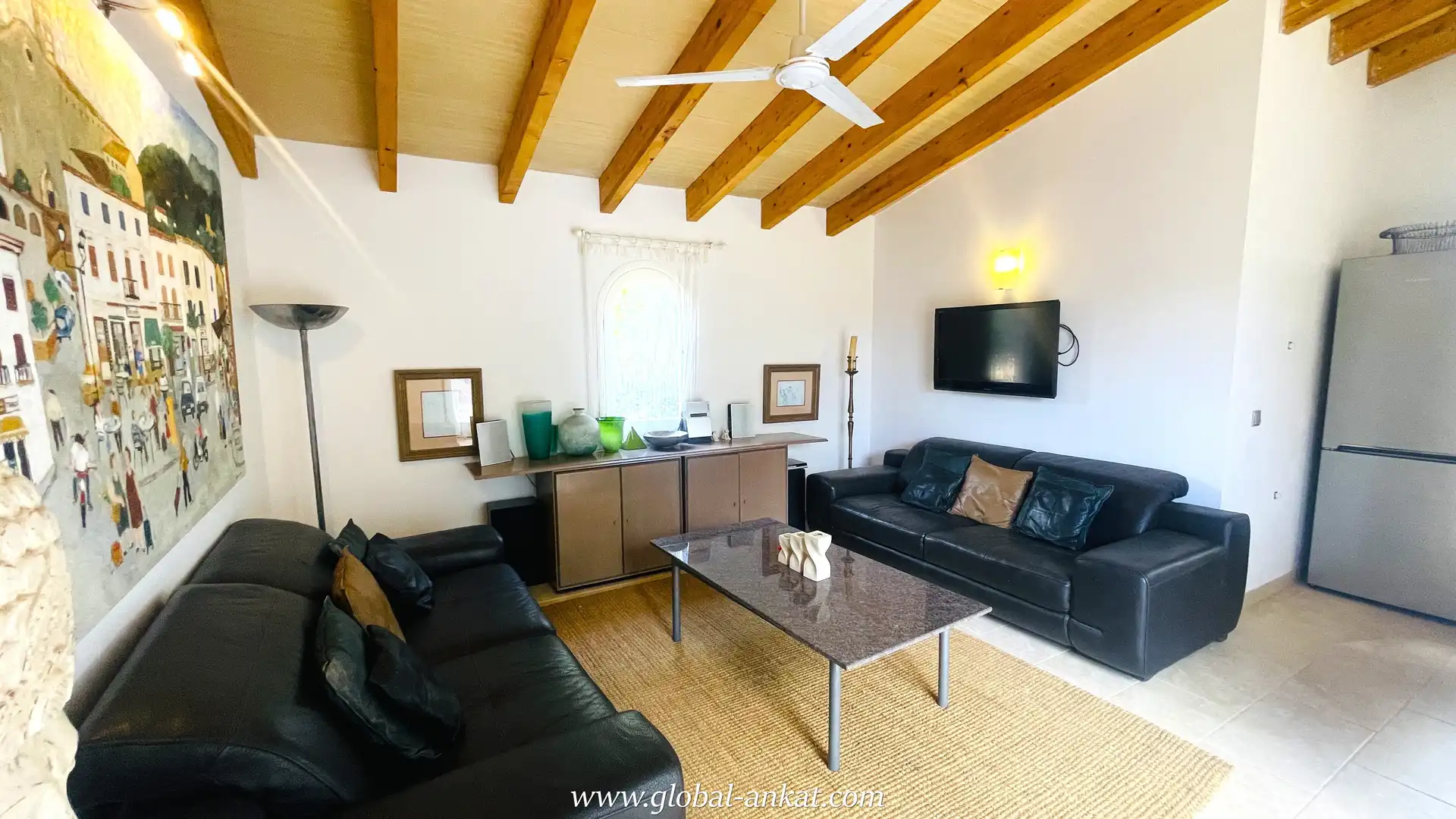 Sala de estar de Casa o chalet en venta en Felanitx con Aire acondicionado, Calefacción y Jardín privado