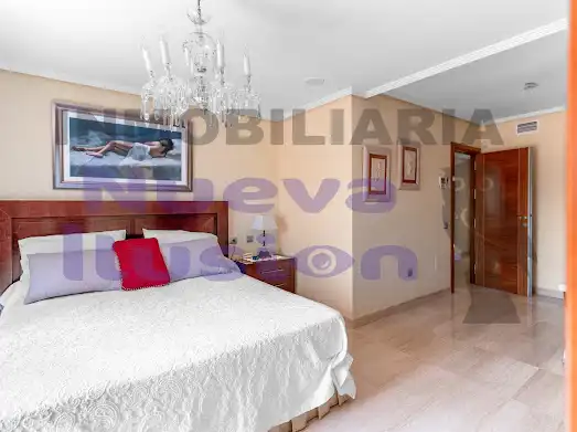 Bedroom of Houses for sale in Roquetas de Mar  with Air Conditioner, Heating and Private garden