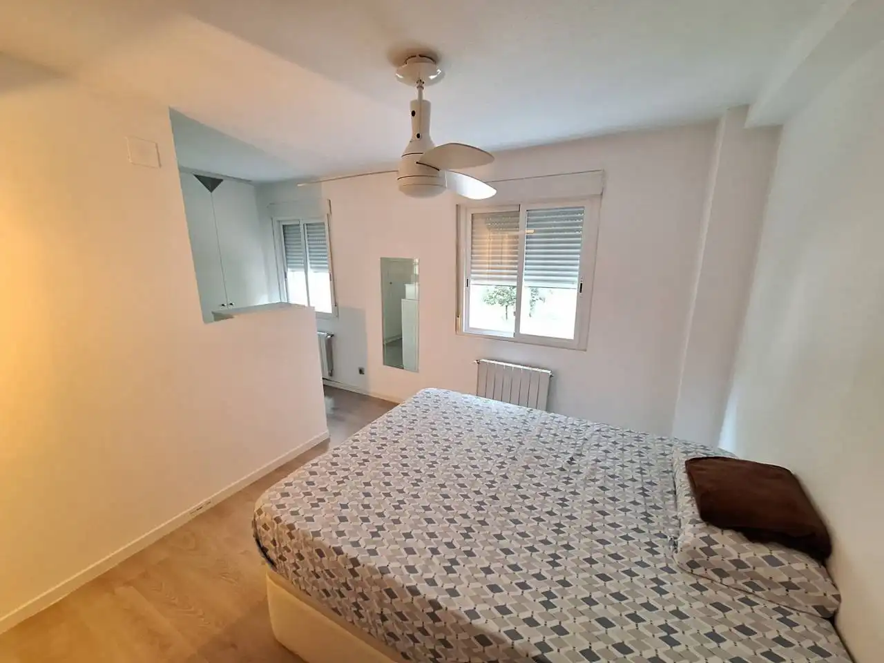 Schlafzimmer von Wohnung zur Miete in Leganés mit Klimaanlage, Heizung und Terrasse