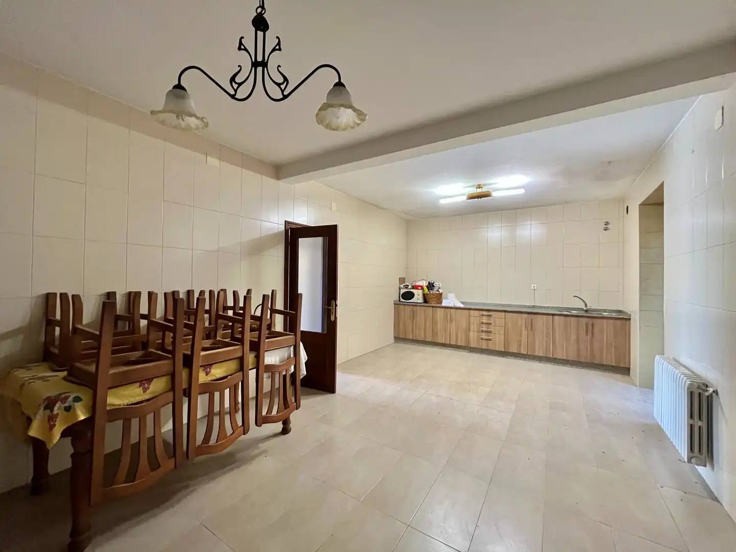 Cocina de Casa adosada en venta en Rianxo con Calefacción