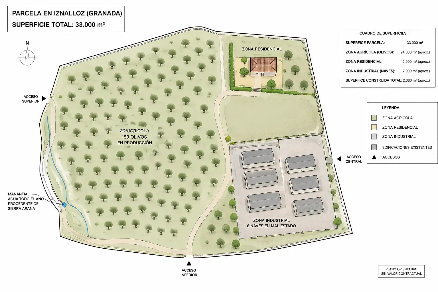Residencial en venta en Iznalloz