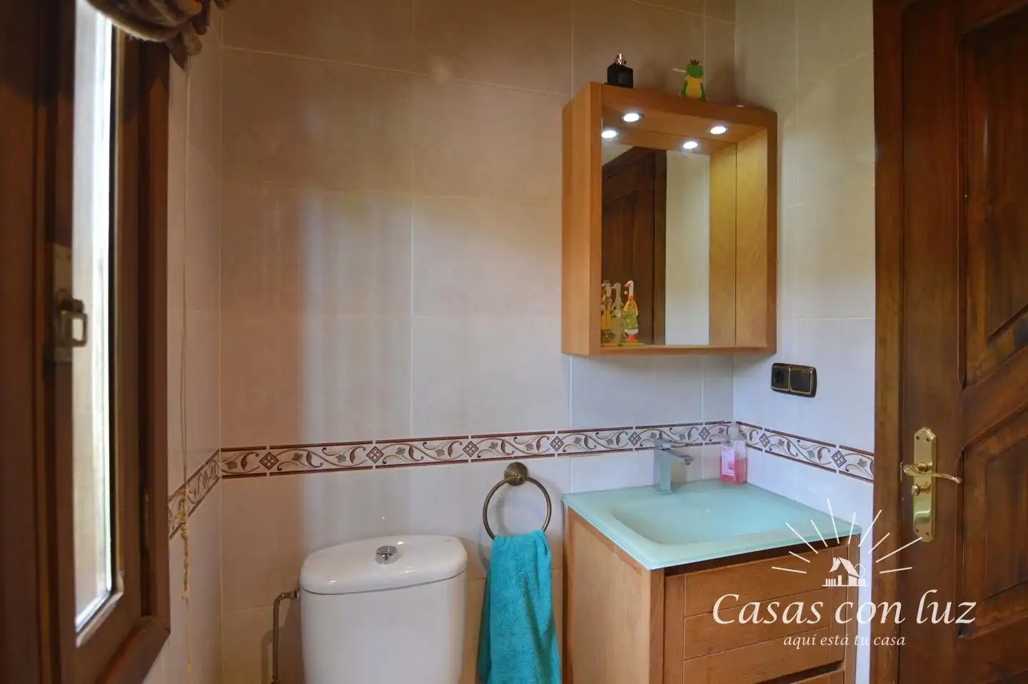 Baño de Casa o chalet en venta en Zaragoza con Aire acondicionado, Calefacción y Jardín privado