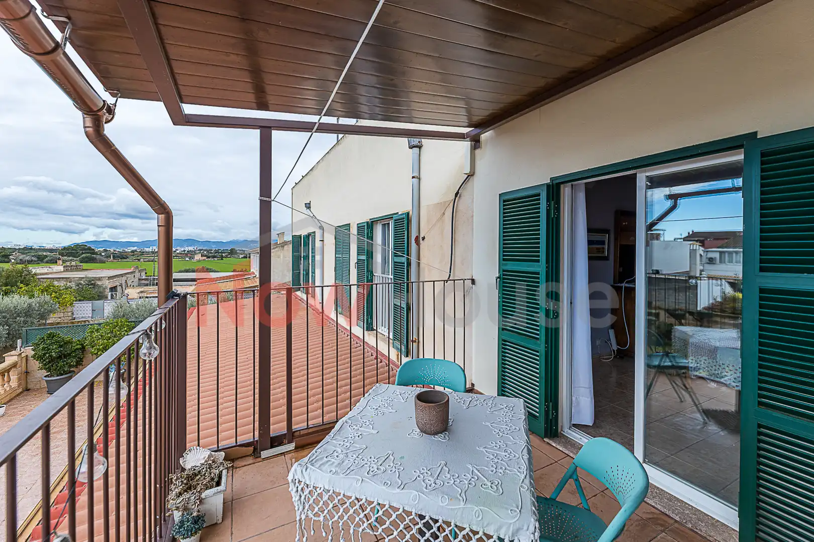 Balcony of Flat for sale in  Palma de Mallorca  with Air Conditioner, Heating and Terrace