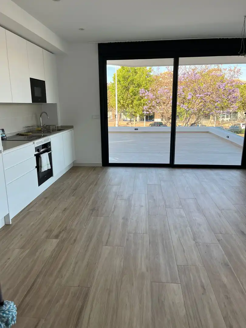 Sala de estar de Apartamento de alquiler en Jávea / Xàbia con Aire acondicionado y Trastero