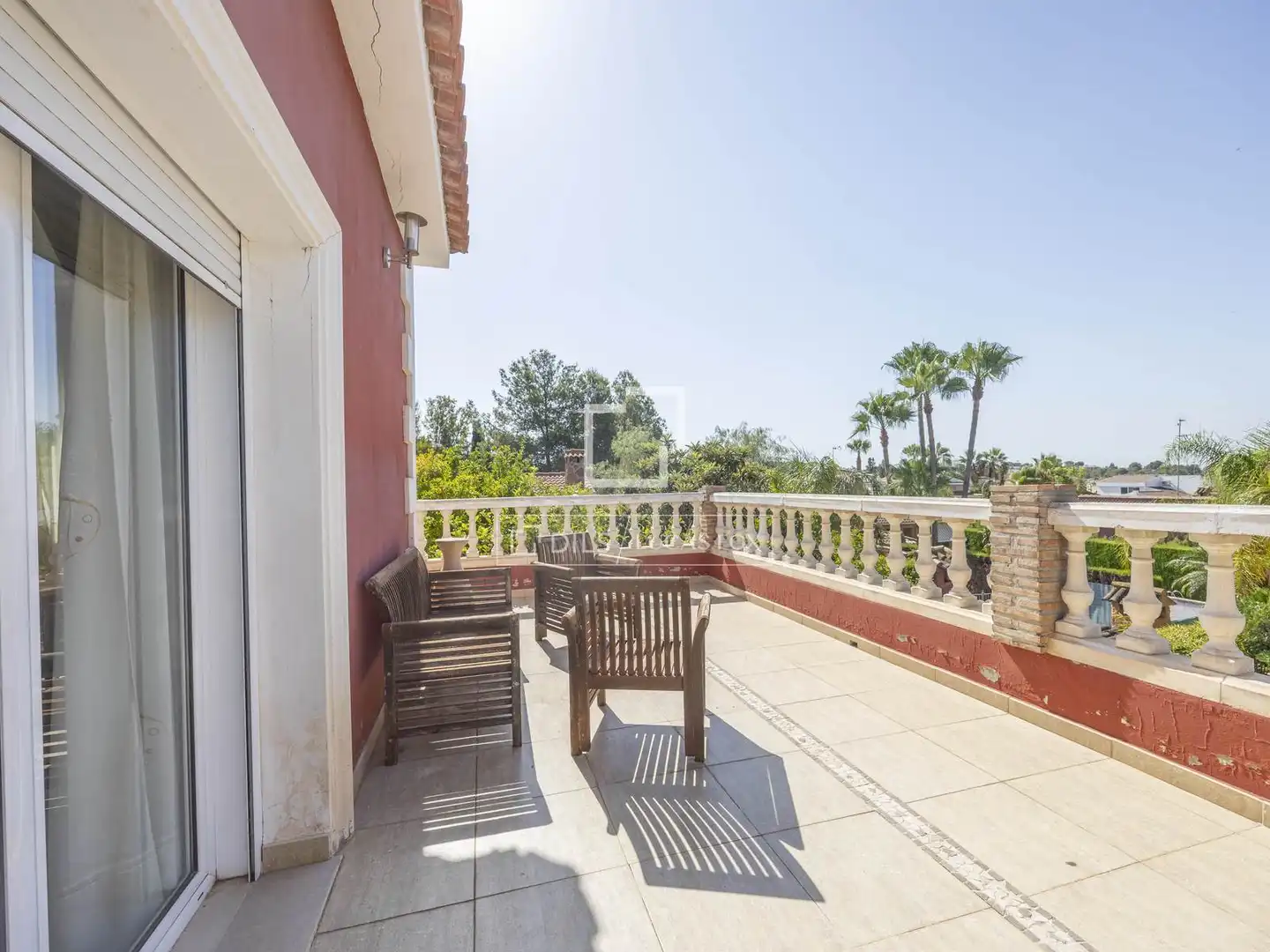 Terrace of Houses for sale in La Pobla de Vallbona  with Air Conditioner, Heating and Private garden