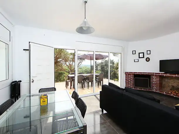 Comedor de Casa o chalet en venta en Vidreres con Aire acondicionado, Jardín privado y Terraza
