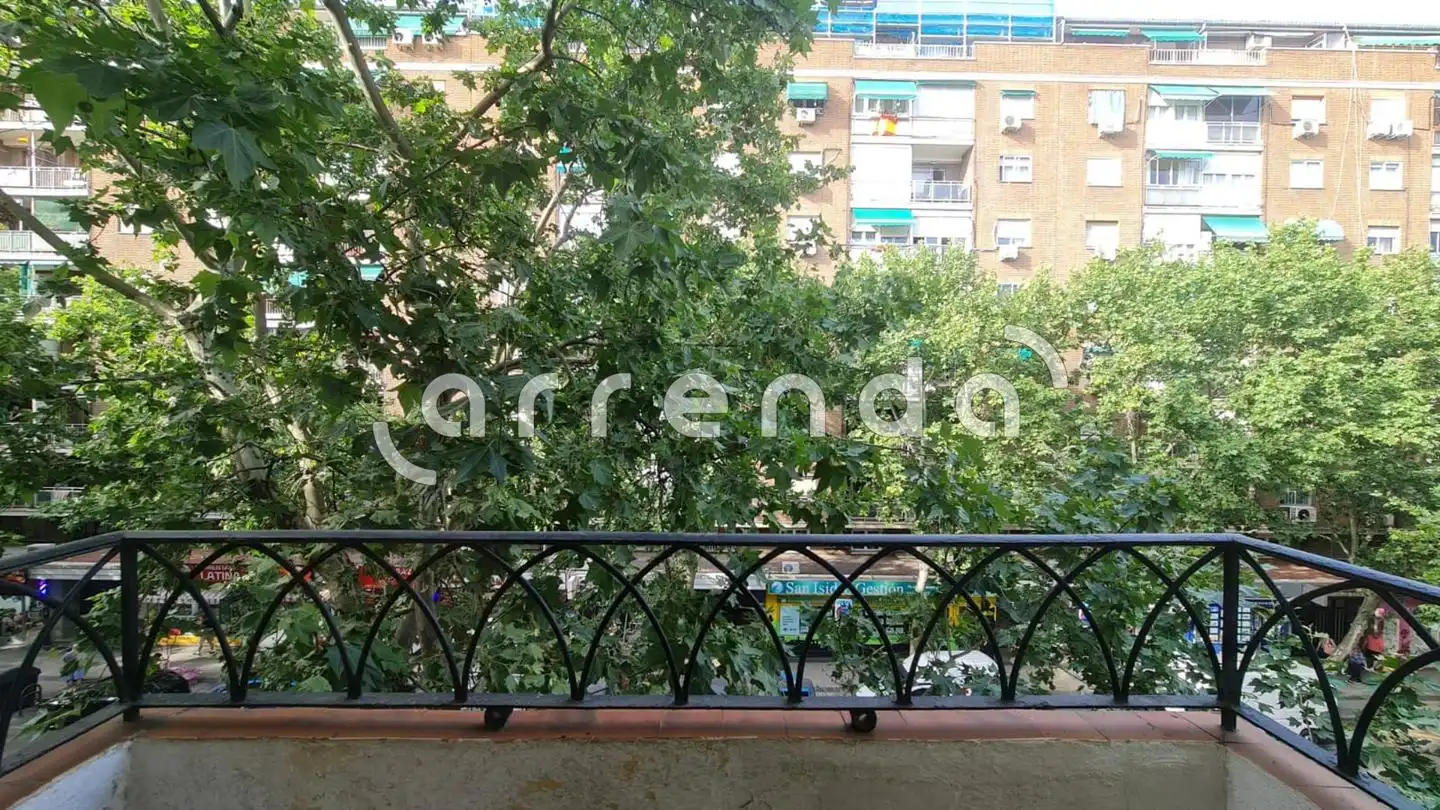 Jardí de Pis de lloguer en Madrid