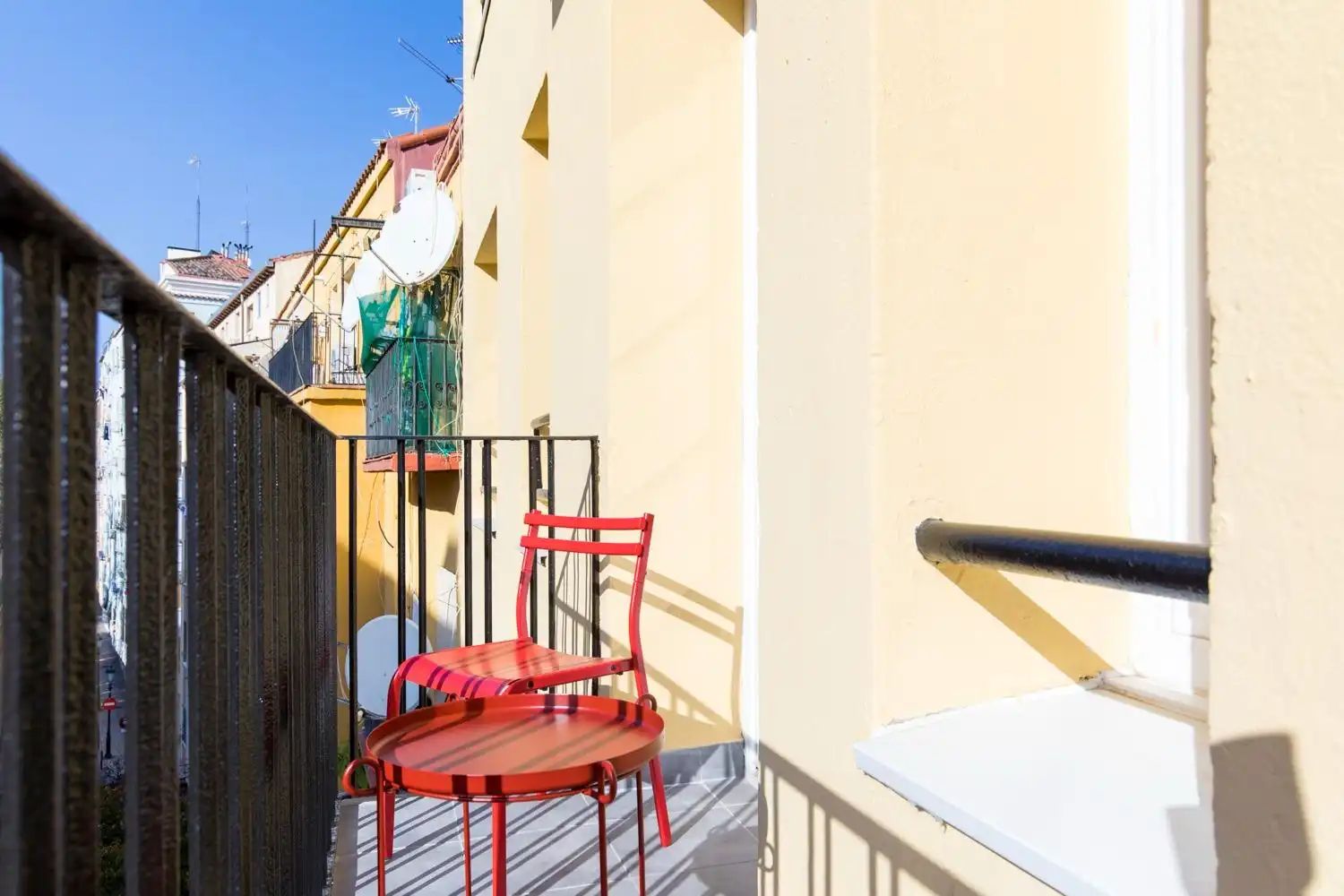 Balcony of Flat for rent in Zaragoza  with Air Conditioner, Heating and Balcony
