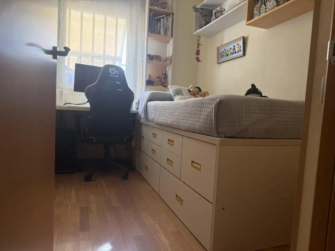 Habitación de Casa o chalet en venta en Badalona con Aire acondicionado, Jardín privado y Terraza