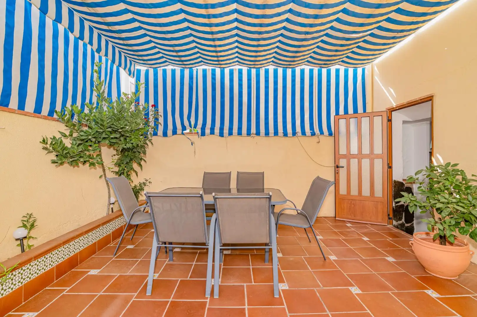 Terrassa de Casa adosada en venda en Las Gabias amb Aire condicionat, Terrassa i Moblat