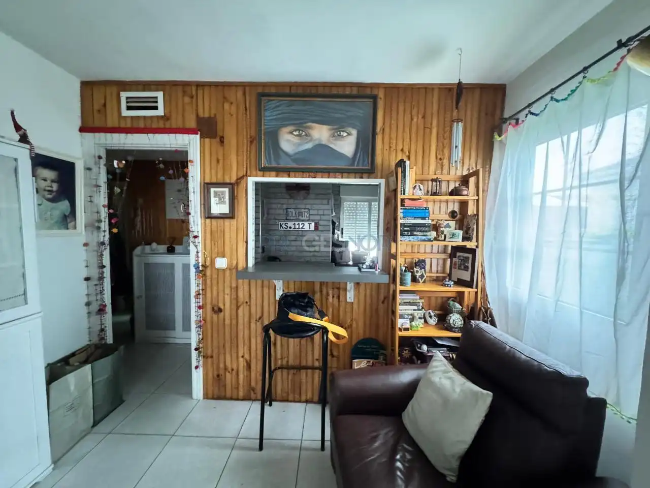 Sala d'estar de Àtic en venda en San Andrés del Rabanedo amb Calefacció, Terrassa i Traster