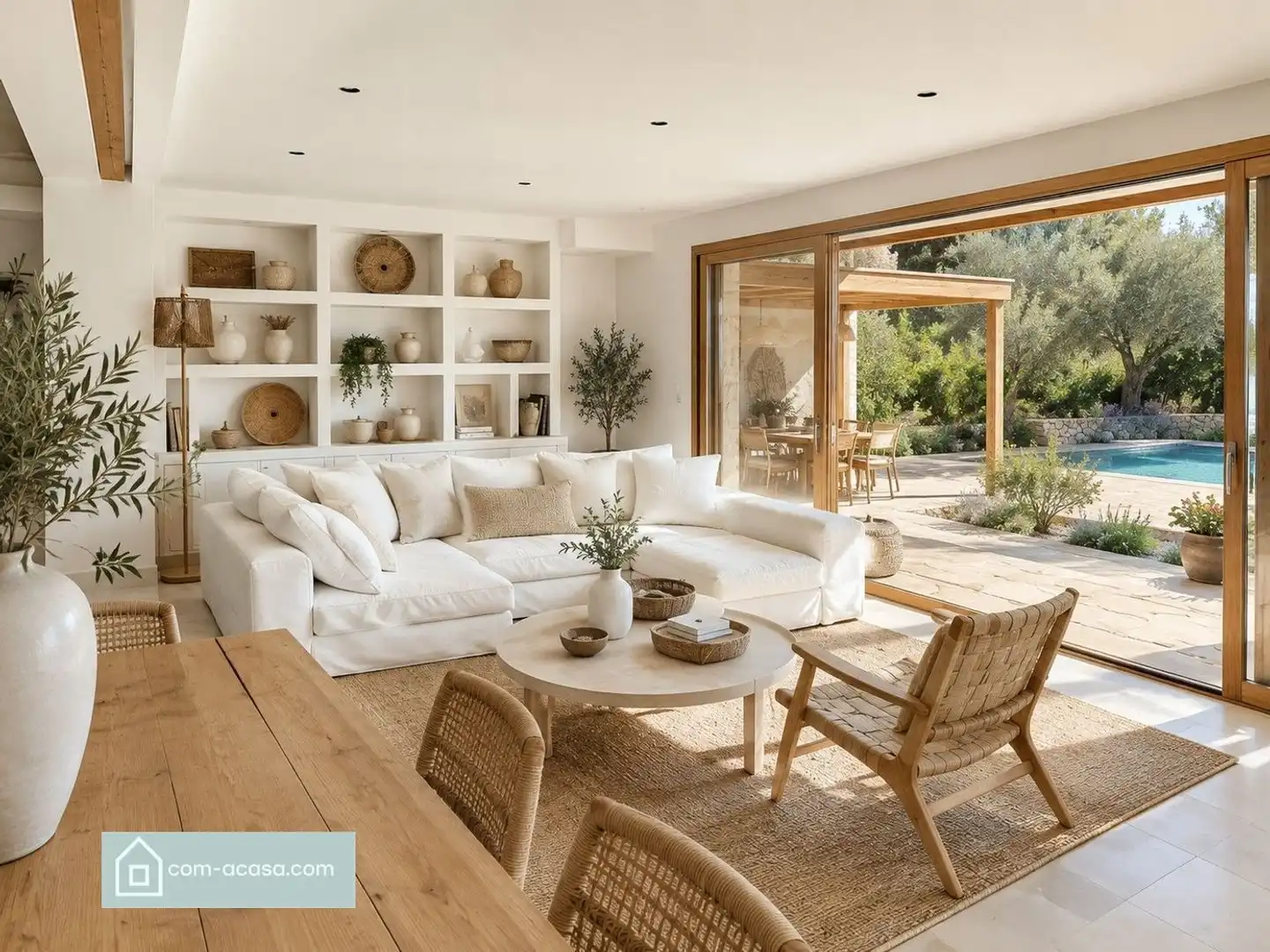 Sala d'estar de Casa o xalet en venda en Caldes de Malavella amb Aire condicionat, Calefacció i Parquet