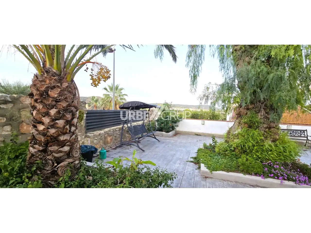 Vista exterior de Casa o chalet en venta en Creixell con Aire acondicionado, Jardín privado y Piscina