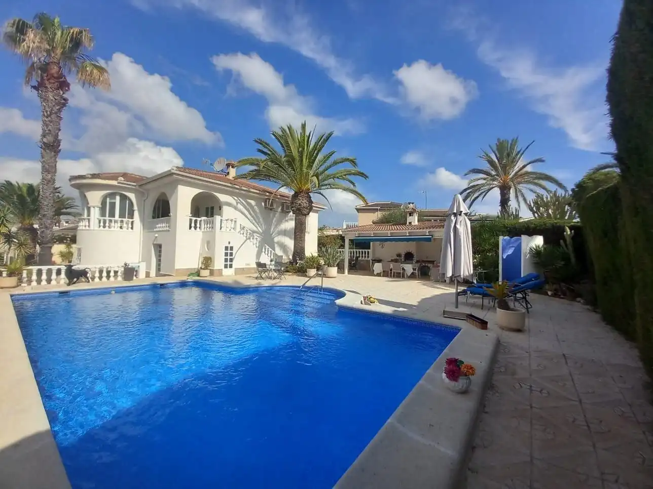 Piscina de Casa o xalet en venda en Rojales amb Aire condicionat, Calefacció i Jardí privat