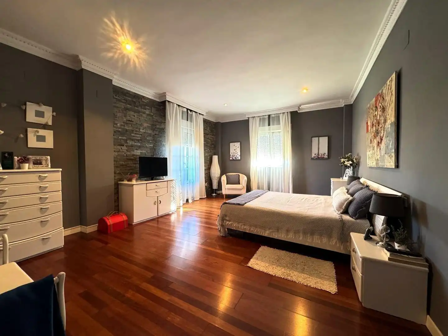 Habitación de Casa o chalet en venta en Badajoz con Aire acondicionado, Jardín privado y Terraza