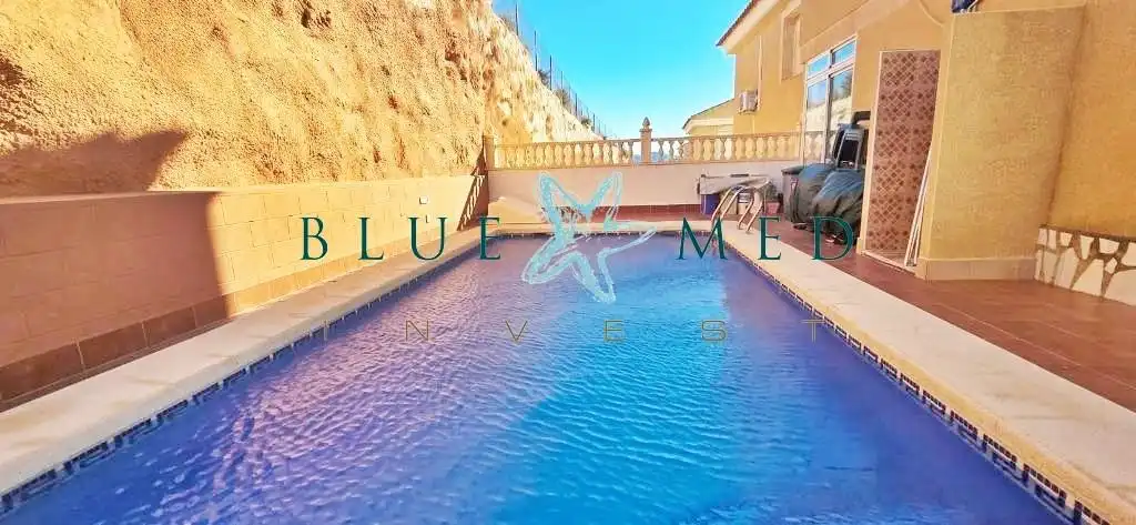 Piscina de Casa o chalet en venta en Mazarrón con Aire acondicionado, Terraza y Trastero
