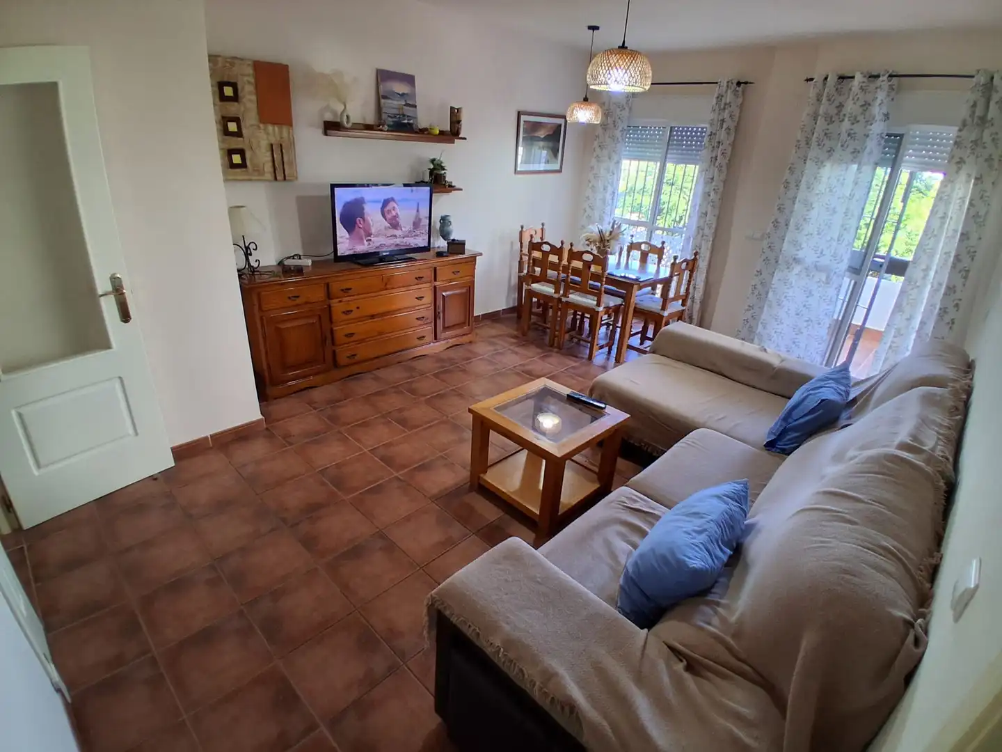 Sala de estar de Piso en venta en Chipiona