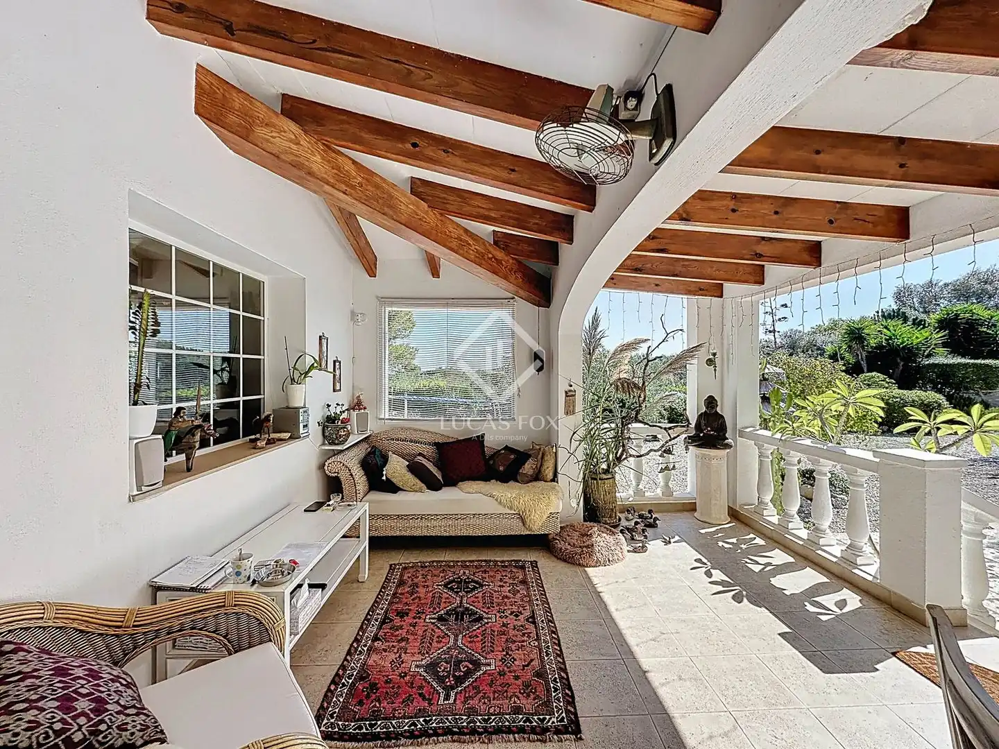 Sala d'estar de Finca rústica en venda en Sant Lluís amb Aire condicionat, Calefacció i Jardí privat