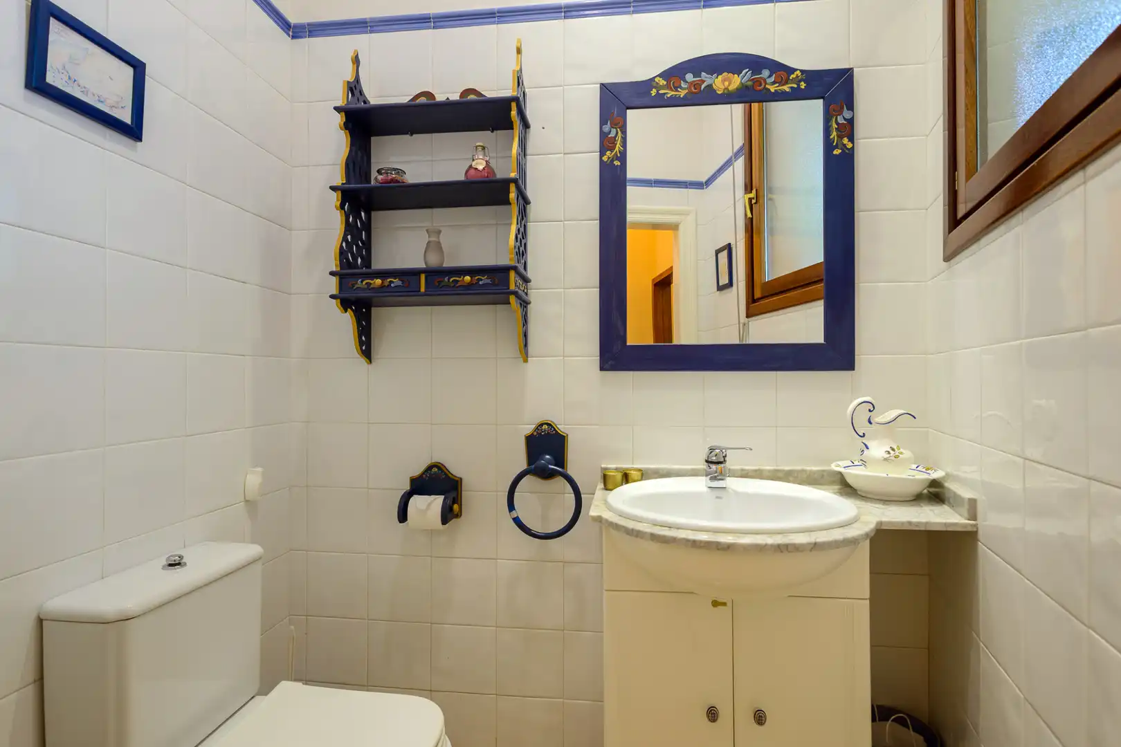 Baño de Casa o chalet en venta en Oviedo  con Calefacción, Jardín privado y Parquet