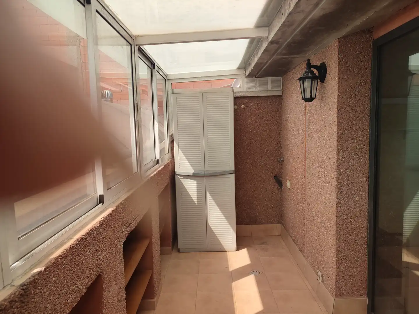 Balcony of Flat for sale in Sant Adrià de Besòs  with Heating, Terrace and Furnished