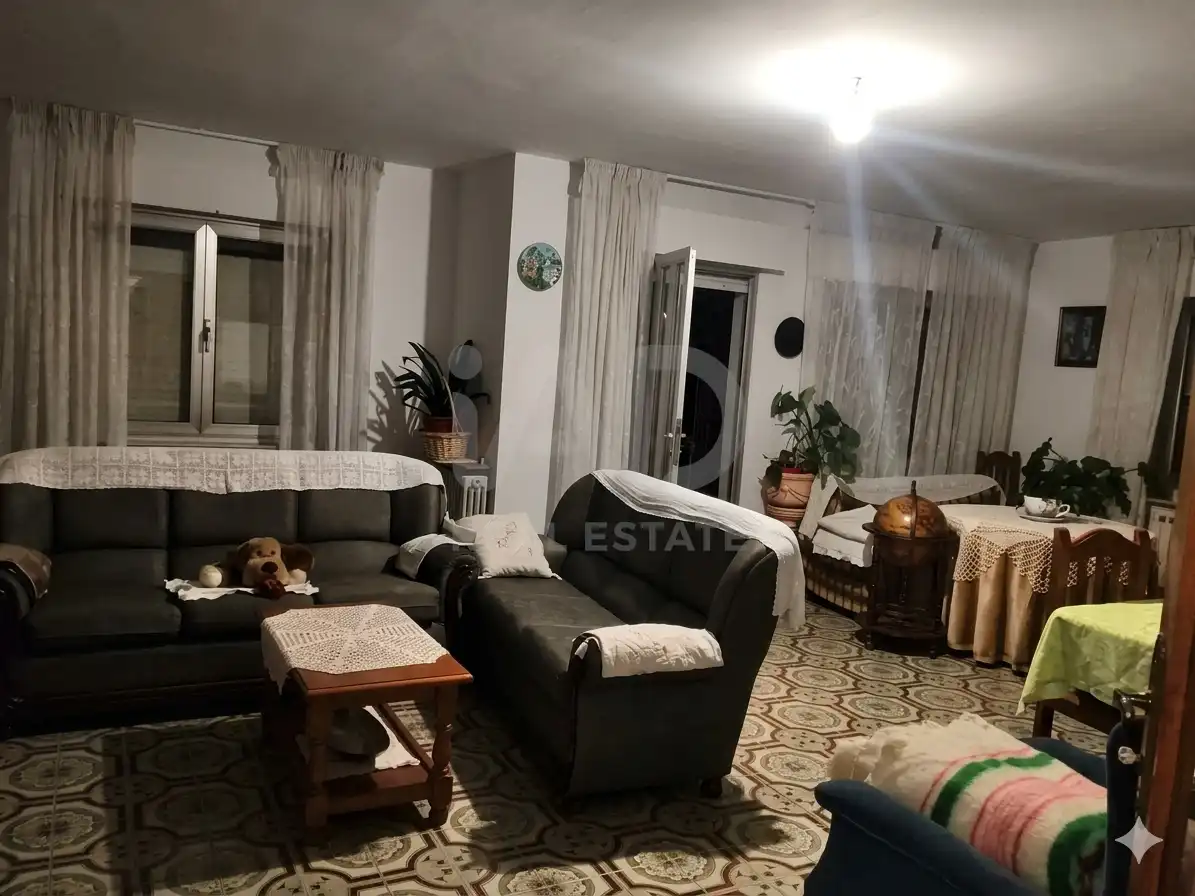 Living room of Houses for sale in Villares de Órbigo  with Heating and Terrace
