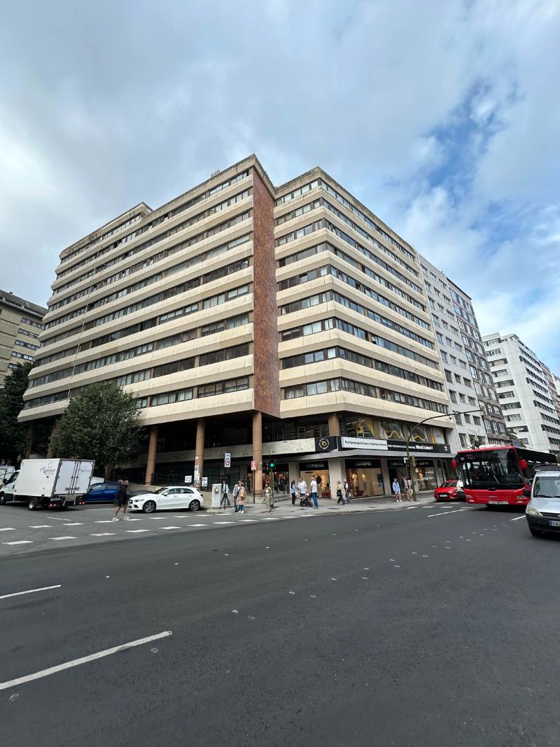 Exterior view of Flat to rent in A Coruña Capital   with Heating, Storage room and Oven