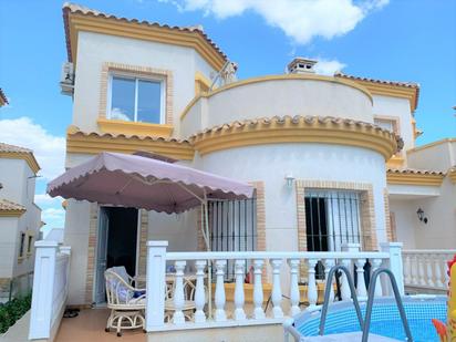 Exterior view of House or chalet for sale in Los Montesinos  with Air Conditioner, Terrace and Storage room