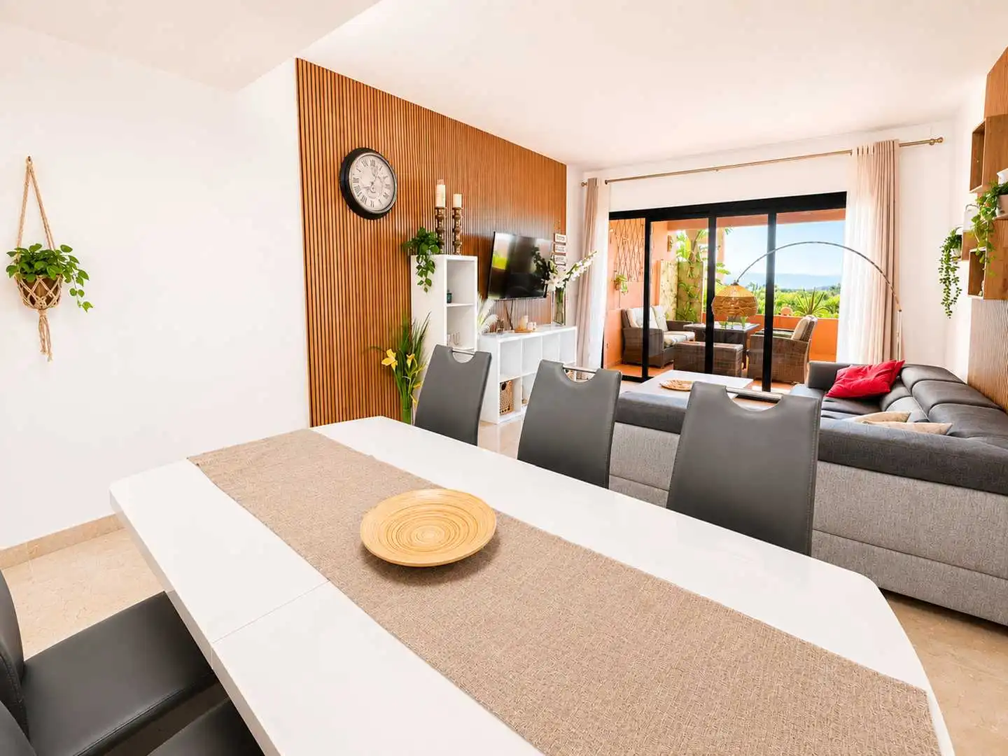 Comedor de Apartamento en venta en Manilva con Aire acondicionado, Calefacción y Terraza