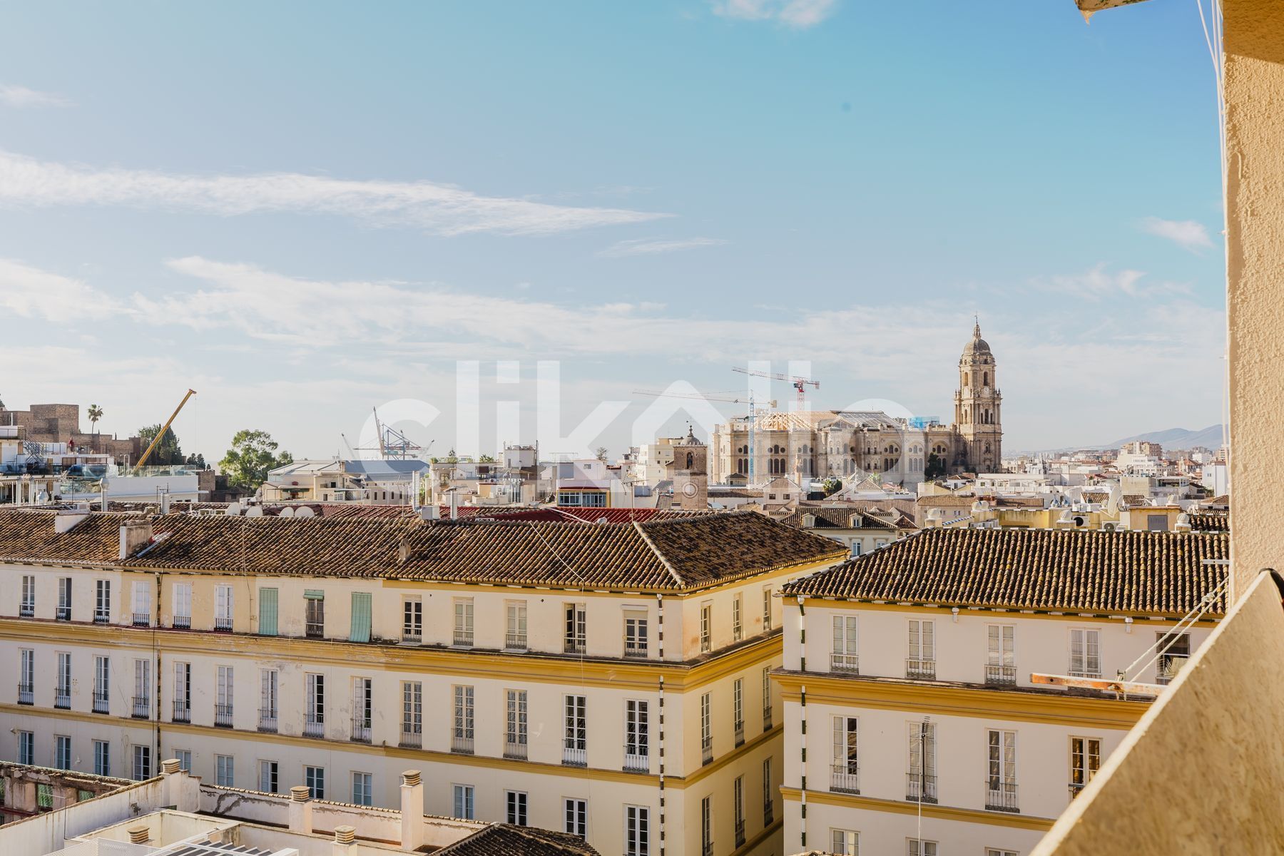 Vista exterior de Pis en venda en Málaga Capital amb Aire condicionat i Balcó