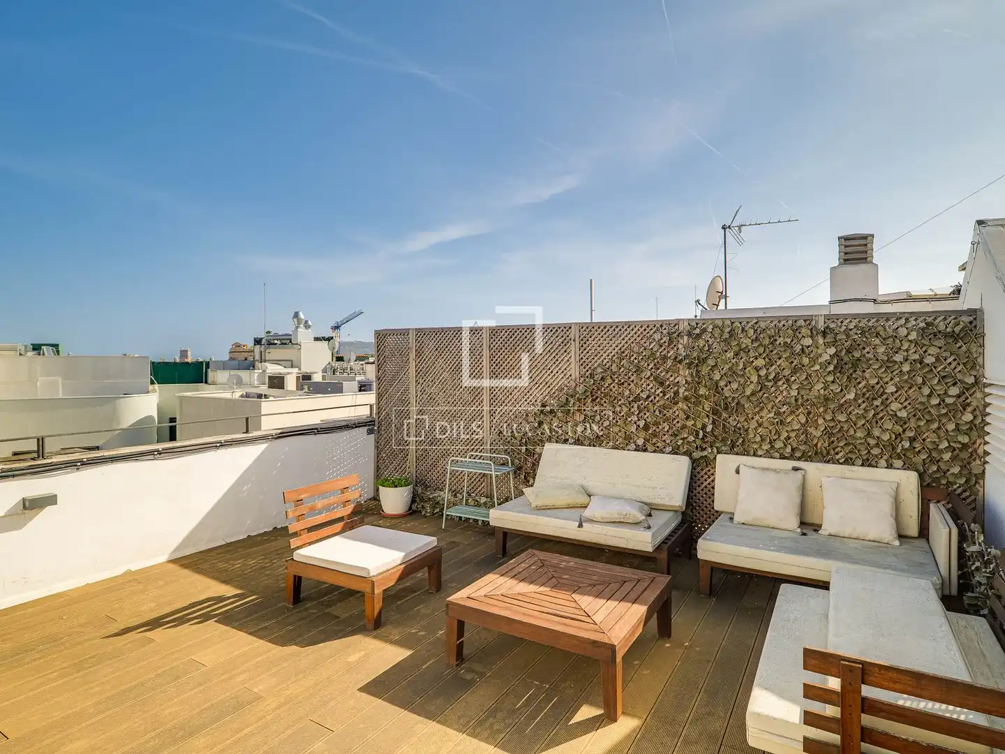 Terrasse von Dachboden zum Verkauf in Barcelona mit Klimaanlage, Heizung und Terrasse