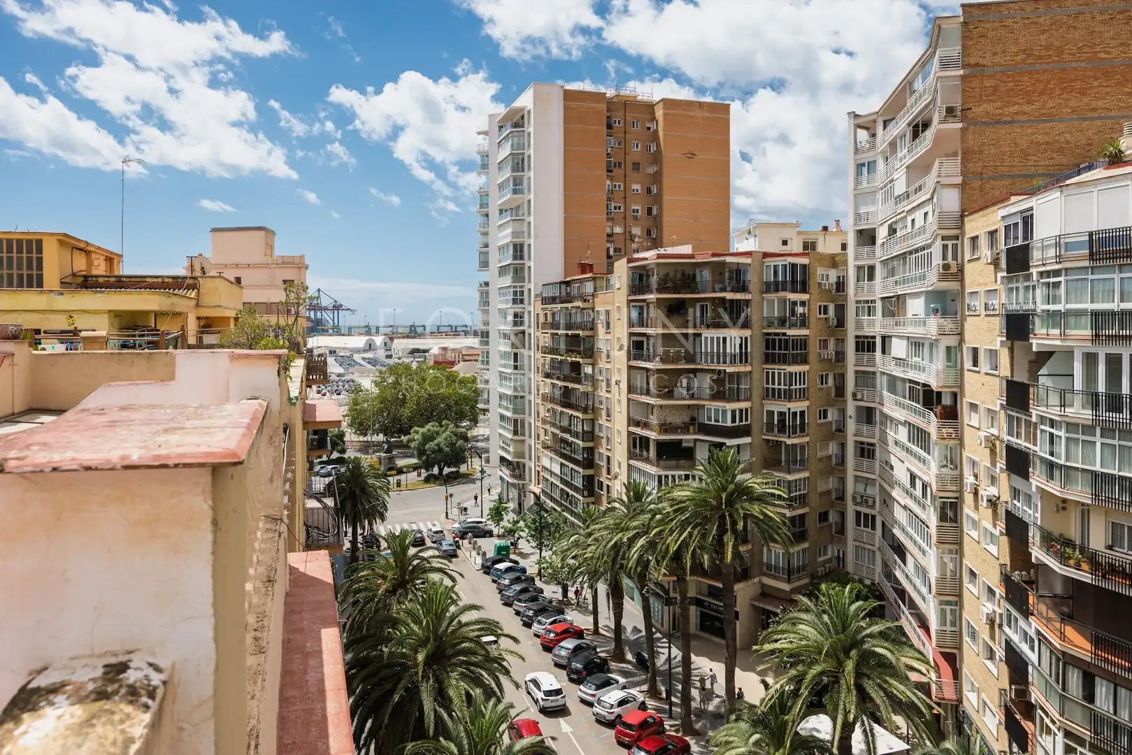 Außenansicht von Dachboden zum Verkauf in Málaga mit Klimaanlage, Terrasse und Abstellraum