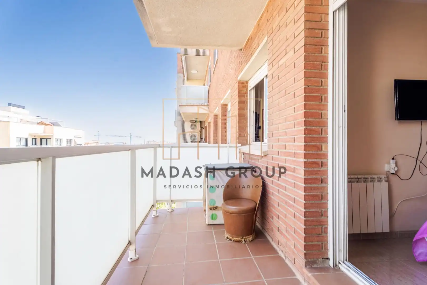 Balcony of Flat for sale in Reus  with Air Conditioner, Heating and Private garden