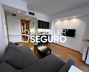 Living room of Flat to rent in  Madrid Capital  with Air Conditioner