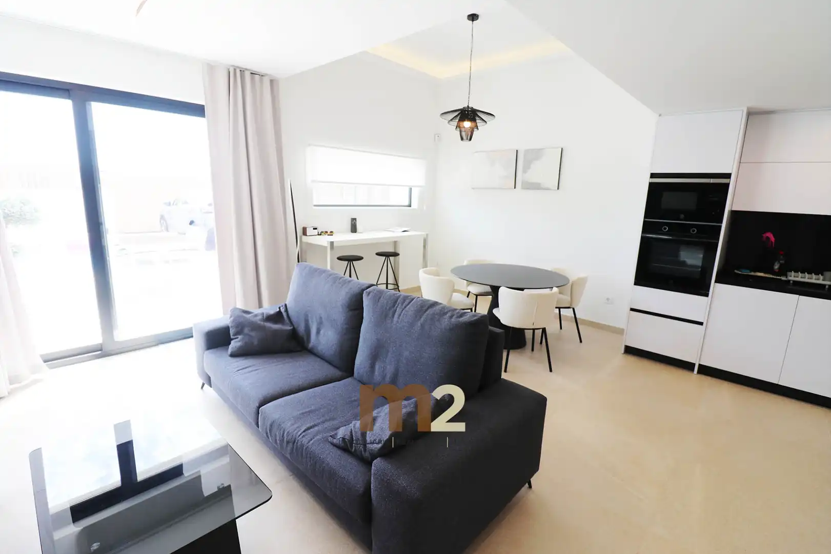 Sala de estar de Casa o chalet en venta en Guardamar del Segura con Aire acondicionado, Calefacción y Jardín privado