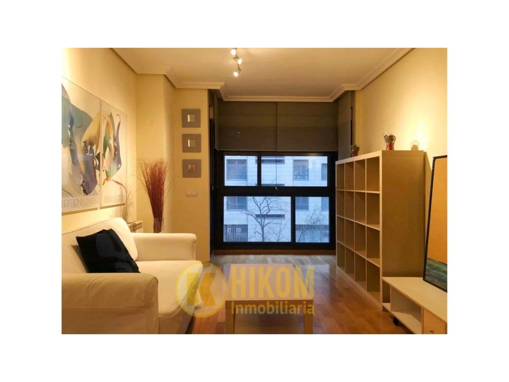 Exterior view of Flat to rent in  Madrid Capital  with Private garden, Swimming Pool and Furnished