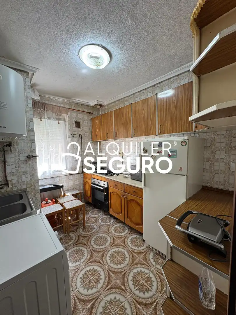 Kitchen of Flat for rent in Madrid  with Furnished