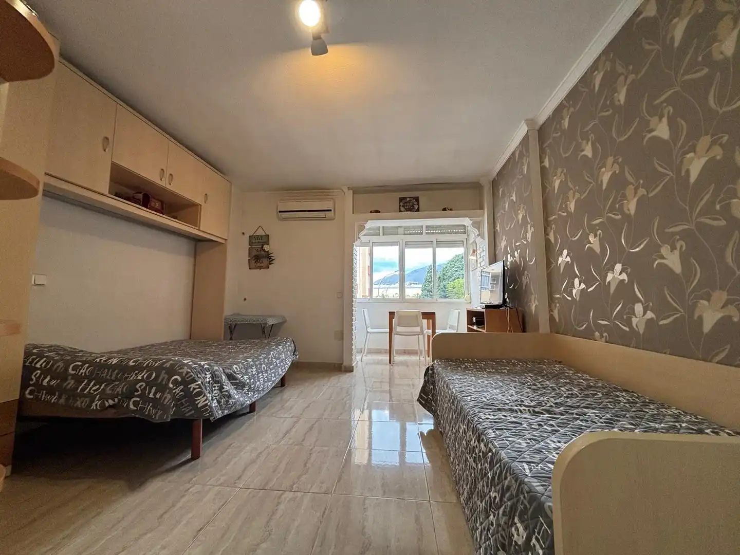Schlafzimmer von Wohnung zum Verkauf in Benalmádena mit Klimaanlage, Terrasse und Möbliert