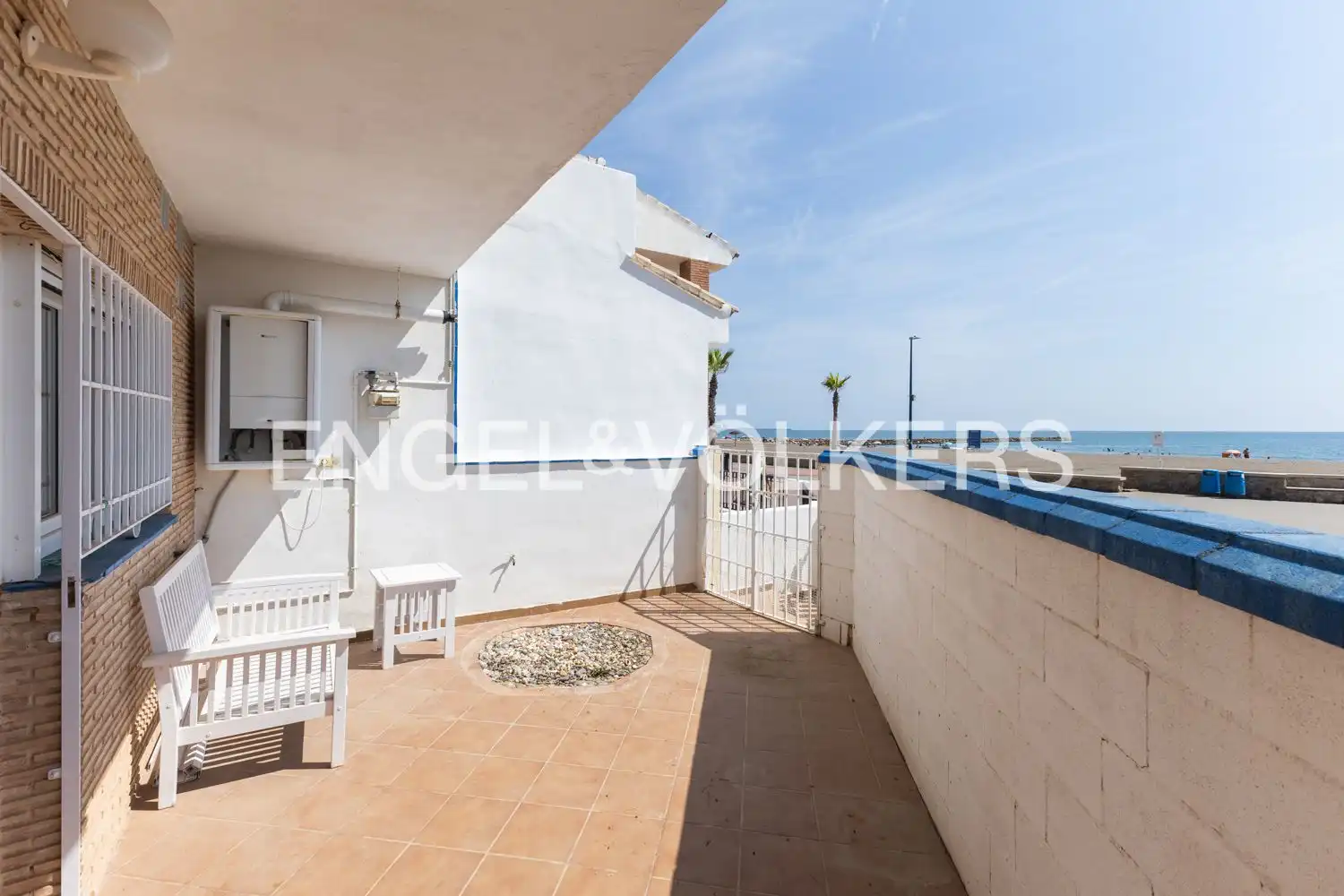 Terraza de Casa adosada de alquiler en Puçol con Calefacción, Jardín privado y Terraza