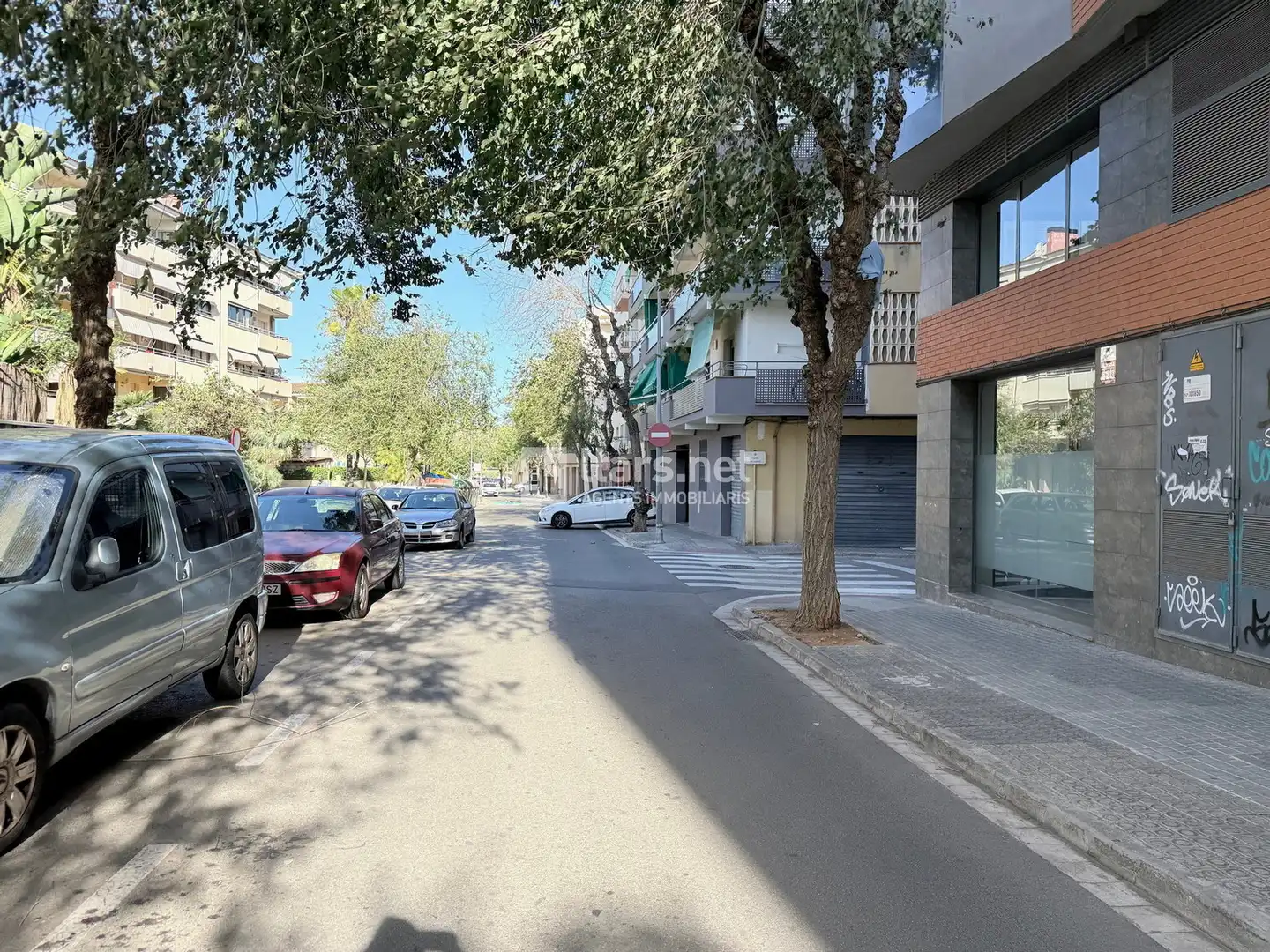Vista exterior de Garatge en venda en Vilanova i la Geltrú