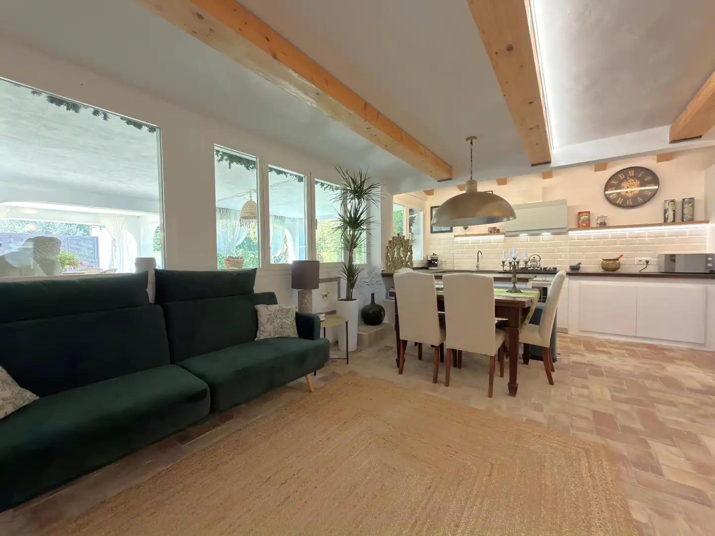 Sala d'estar de Casa o xalet en venda en Náquera amb Aire condicionat, Jardí privat i Terrassa