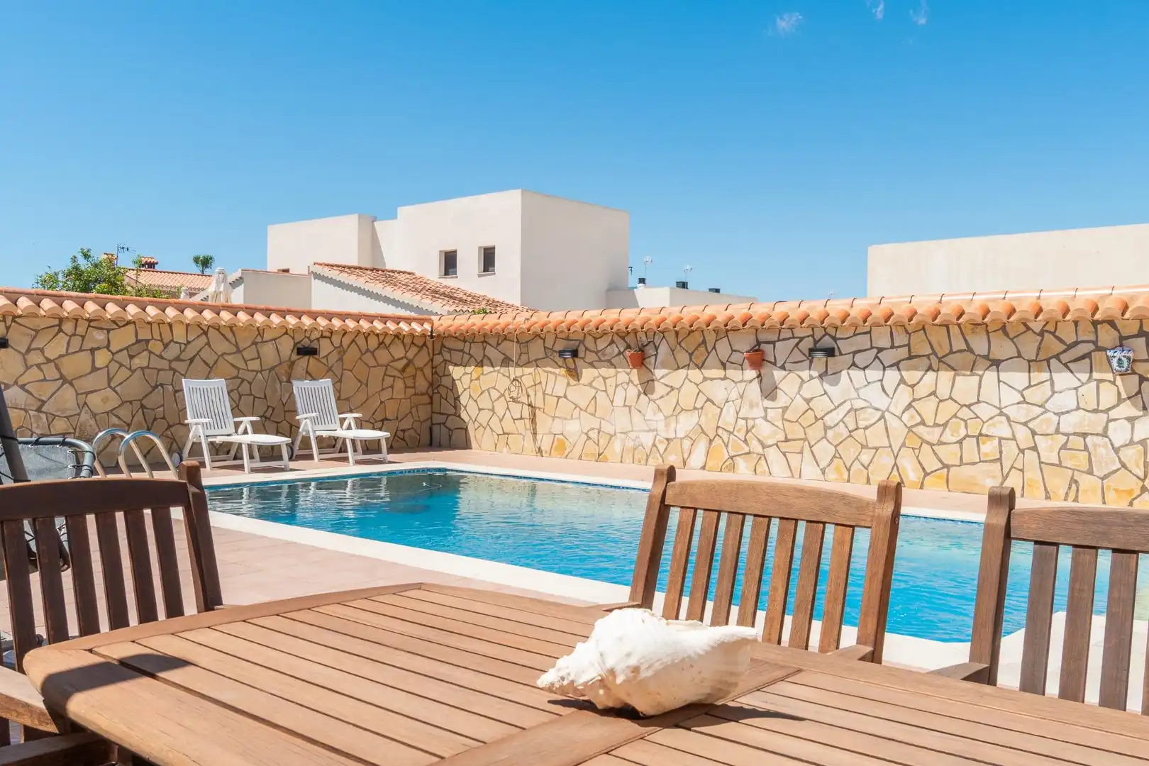 Piscina de Casa o xalet en venda en Torrevieja amb Aire condicionat, Calefacció i Jardí privat