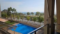 Swimming pool of Flat for sale in Montgat  with Air Conditioner, Heating and Balcony