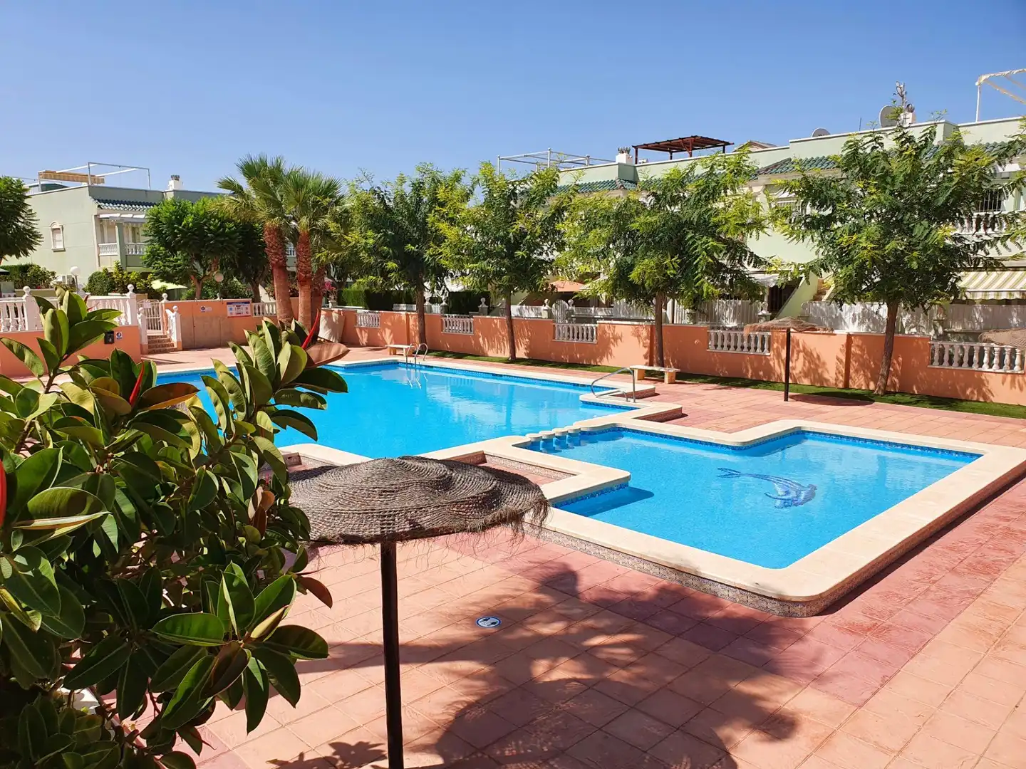 Piscina de Àtic en venda en Santa Pola amb Aire condicionat, Calefacció i Moblat