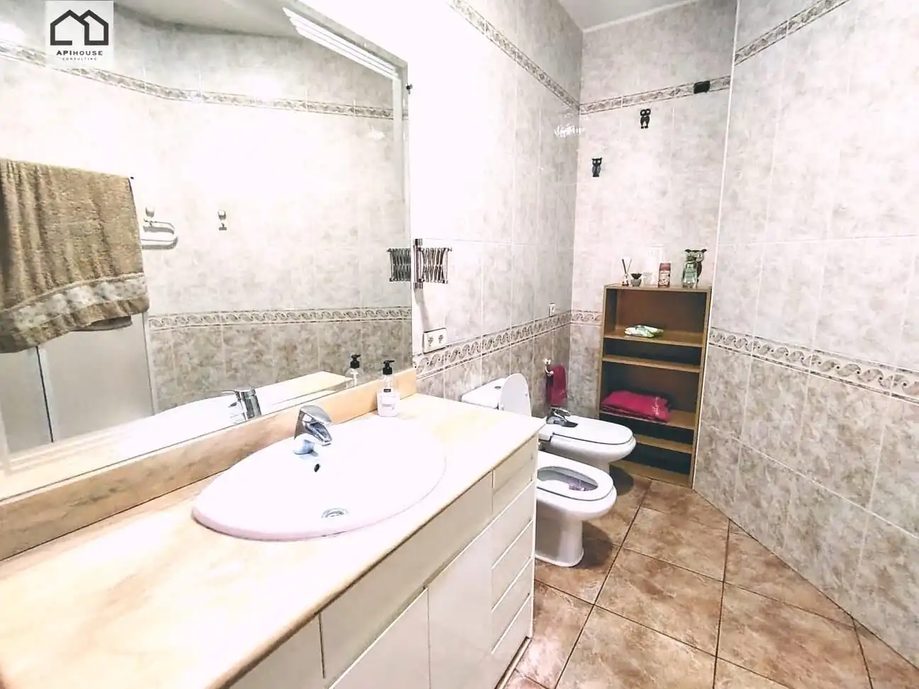 Bathroom of Houses for rent in La Font de la Figuera  with Air Conditioner, Terrace and Furnished
