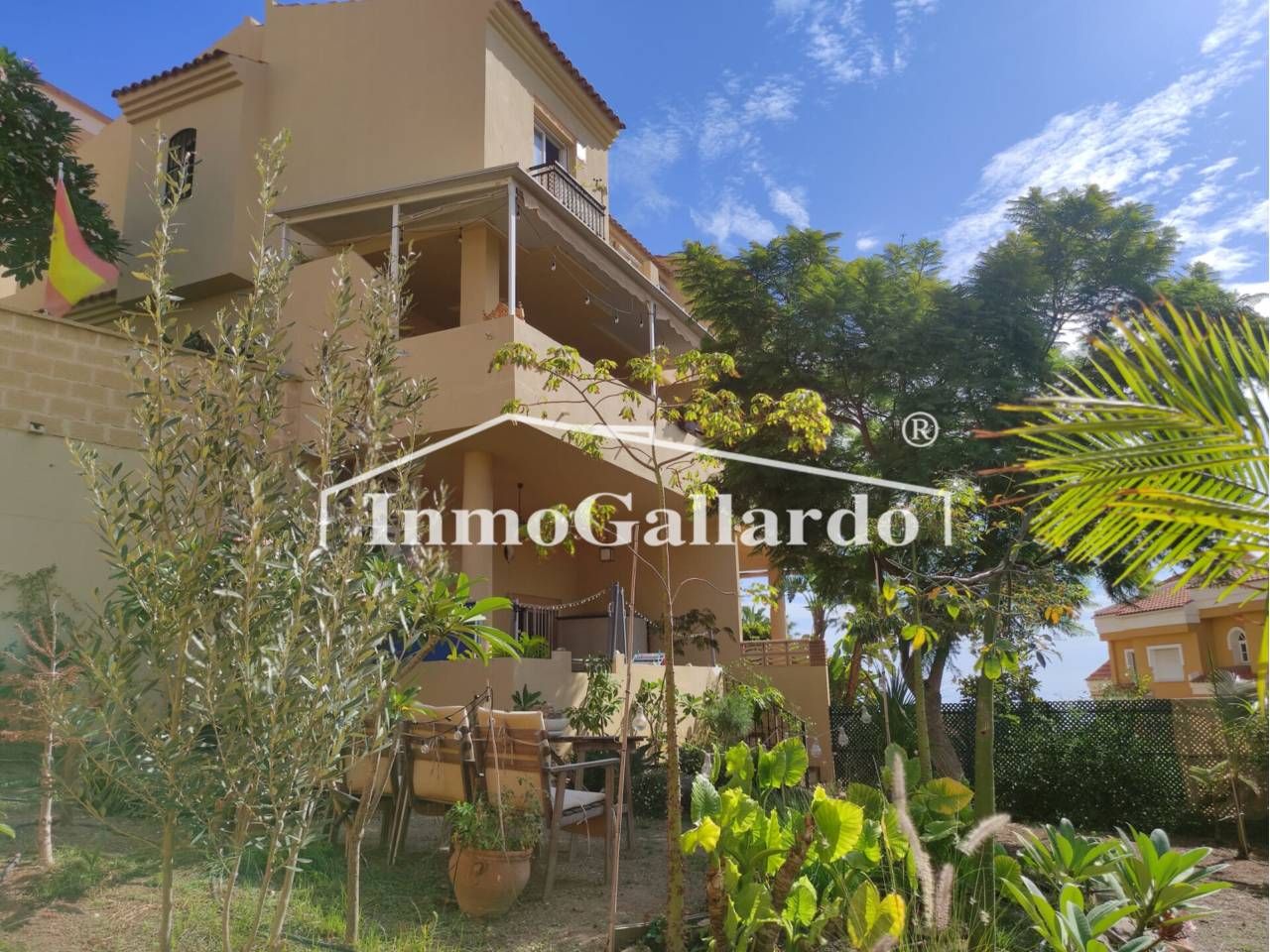 Jardí de Casa o xalet en venda en Rincón de la Victoria amb Aire condicionat, Jardí privat i Terrassa