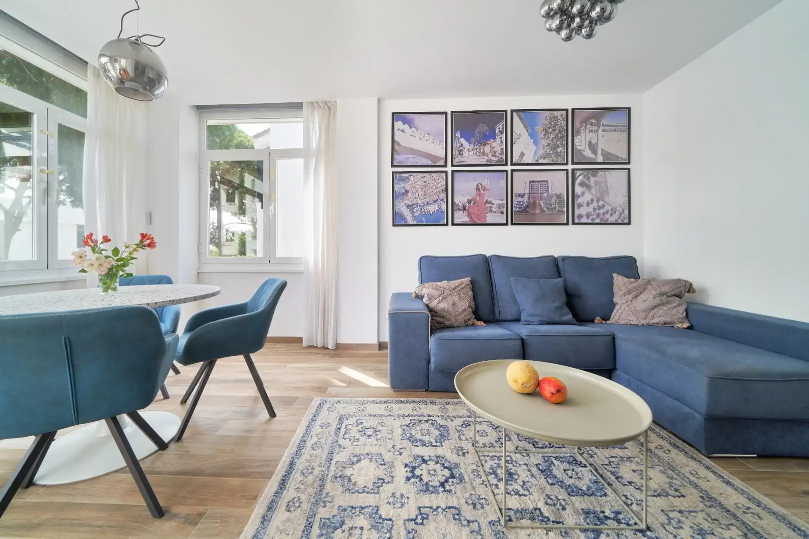 Sala de estar de Apartamento en venta en Marbella con Aire acondicionado, Jardín privado y Terraza