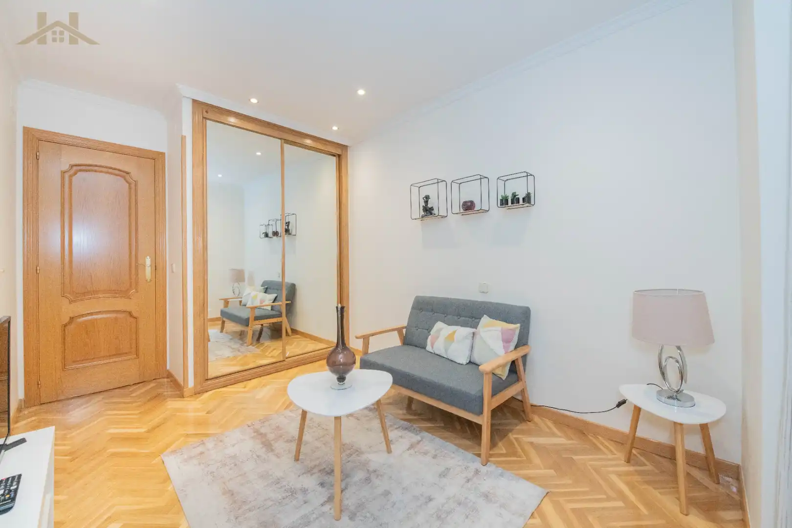 Sala de estar de Casa adosada en venta en Navalcarnero con Aire acondicionado, Calefacción y Jardín privado